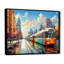 City Philadelphia Popart I Framed On Canvas Print-404780454-404780453