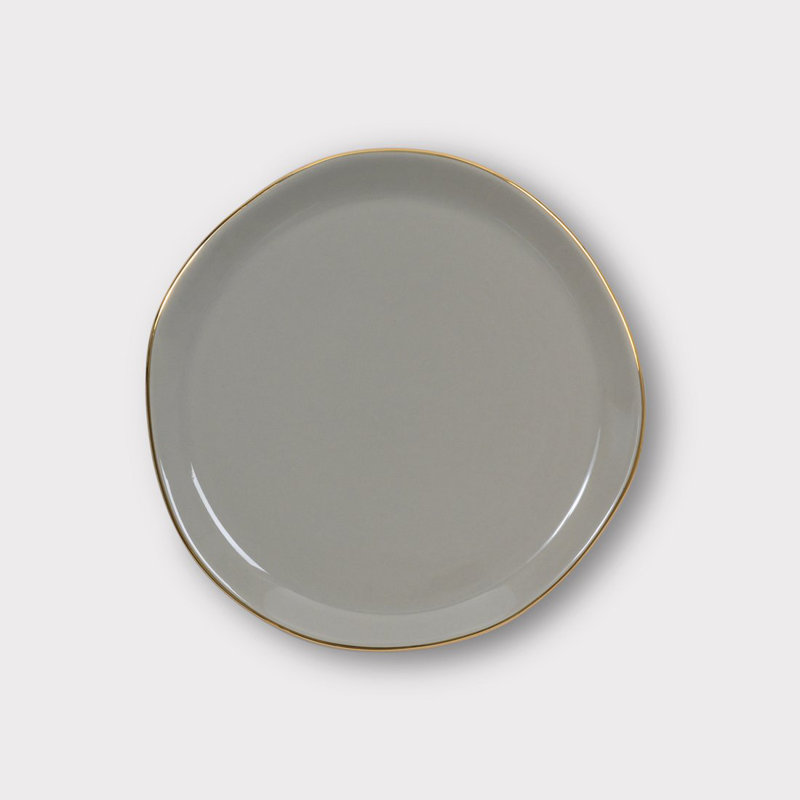 Assiette du bonjour du Hertfordshire, gris