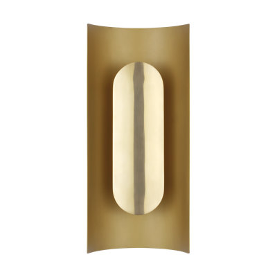 Peter Bristol Shielded 1-light Medium Wall Sconce in Bronze with Bronze Shade
