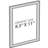 Wall Mount Plastic Snap Poster Frame 8.5" x 11" Portrait/Landscape Sign Holder Frame, 4-Pack