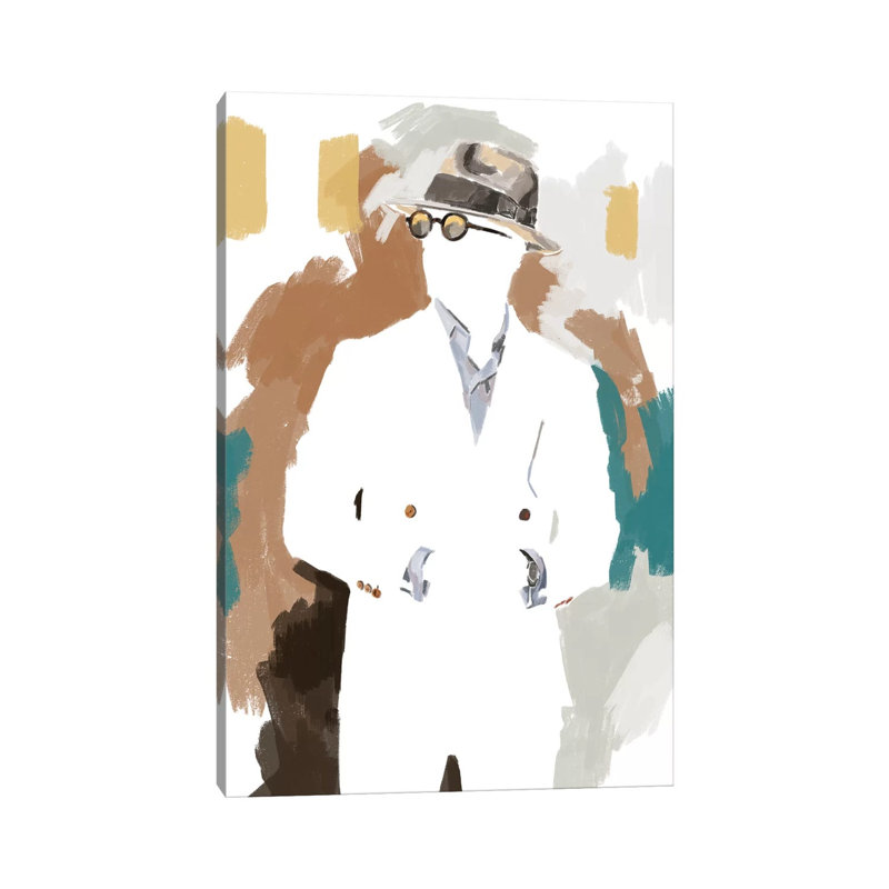 New Suit - Painting on Canvas, Wrapped Canvas, 101.6cm H x 66.04cm W x 3.81cm D
