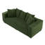 Canapé moderne Mid Century 88,97 po avec 5 coussins décoratifs assortis, y compris une structure inférieure-726329164
