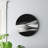 Glittering Silver Pattern - Modern wall clock-34140936