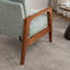 Fauteuil rembourré en polyester-2037749083