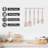 600℉ Heat Resistant BPA-Free Silicone Rubber Spatula Set,Kitchen Cooking Spatulas, Baking, Mixing for Non Stick Cookware, Dishwasher Safe, Set of 5, Khaki-136265645