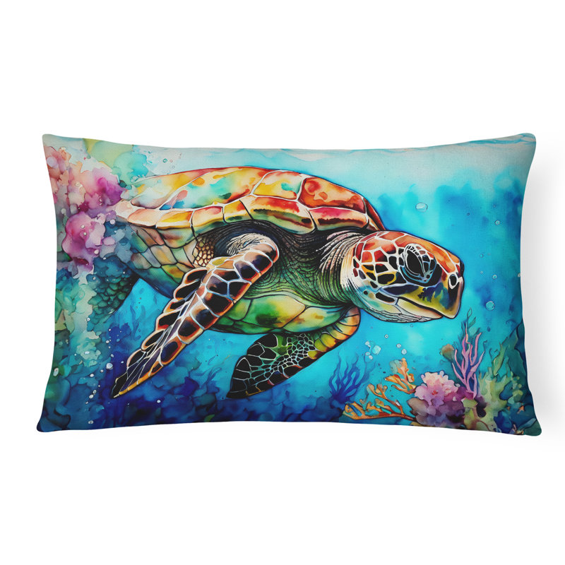 Housse et insert de coussin rectangulaire en polyester pour l'intérieur et l'extérieur