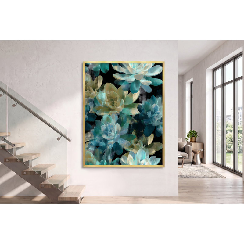 Succulent Essence, 20" H x 26" W