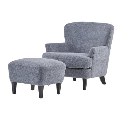 Kamiyla 33'' Wide Armchair and Ottoman