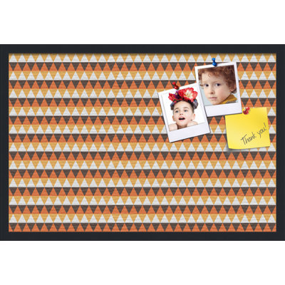 ArtToFrames No Vinyl Wall Wood Bulletin Board