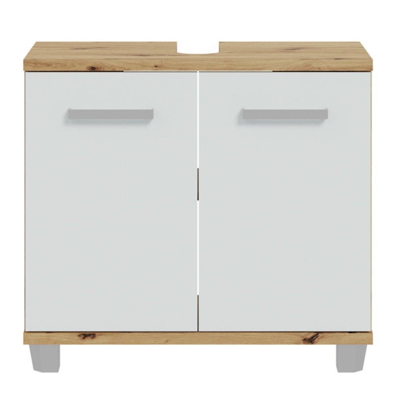 Veris Under Sink Cabinet, Light Grey