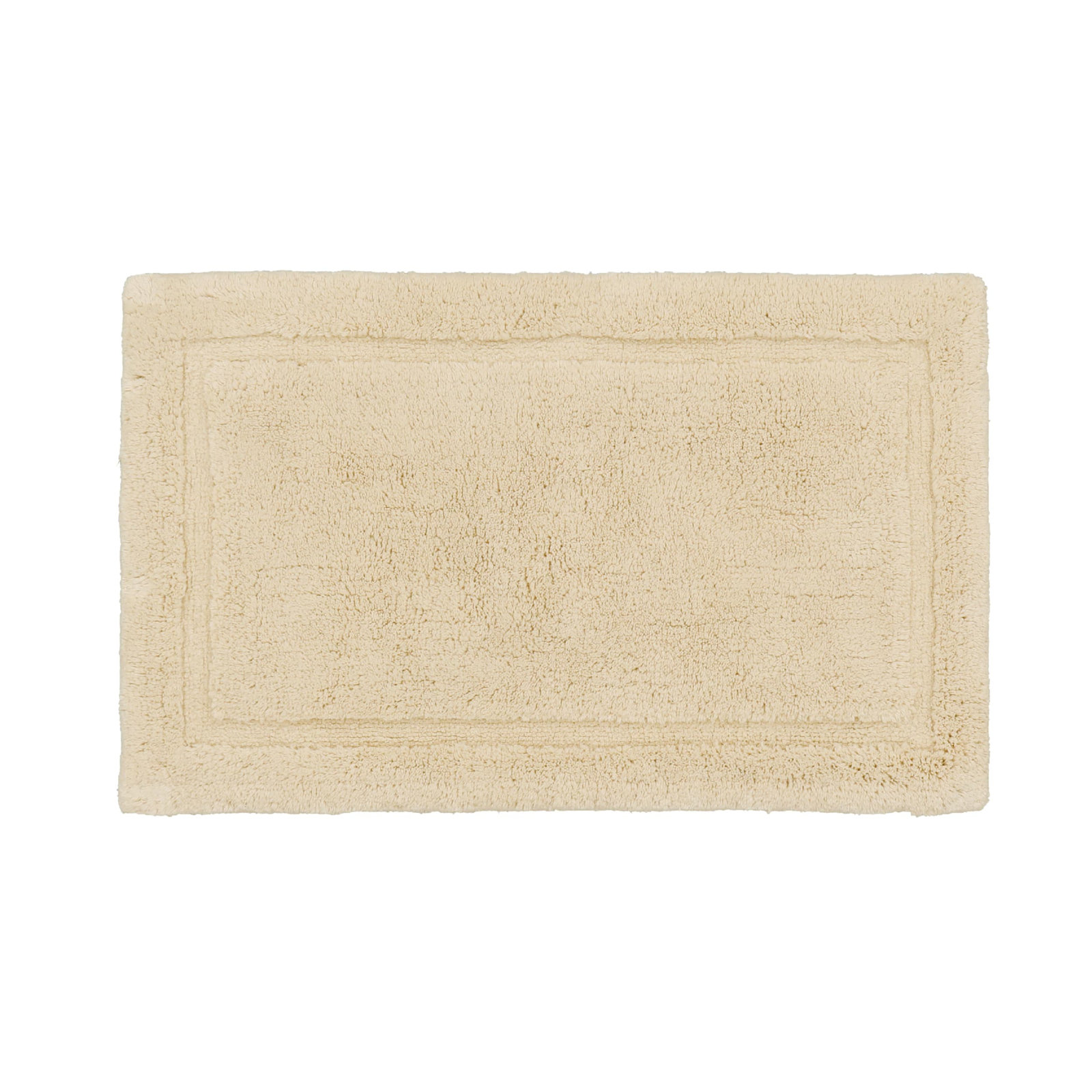 Rane Plush Cotton Bath Mat, 17"W x 24"L, Beige