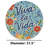 "Viva La Vida" Mosaic Round Cotton Area Rug-2141446306