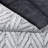 Christian Siriano Grey Chevron Gift Boxed Throw