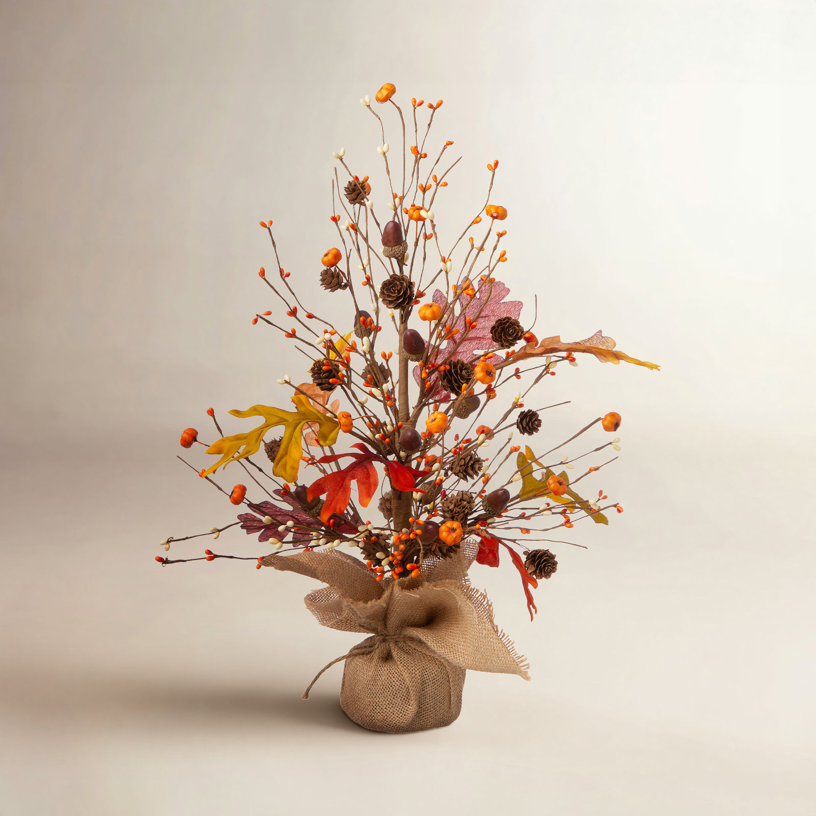 Thanksgiving No Animal(s) Tabletop Tree