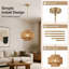 Lustre en rotin Boho-131209894