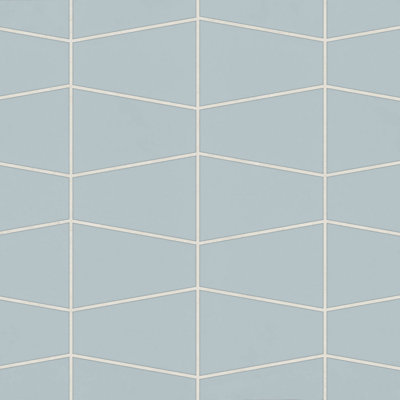 Mosaïque en porcelaine mate trapézoïdale Marin