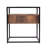 Secaucus Glass Top End Table with Storage