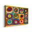 Color Study: Squares with Concentric Cercles, 1913 - Wassily Kandinsky - Toile encadrée sur mesure-322087169-322087171-322087185