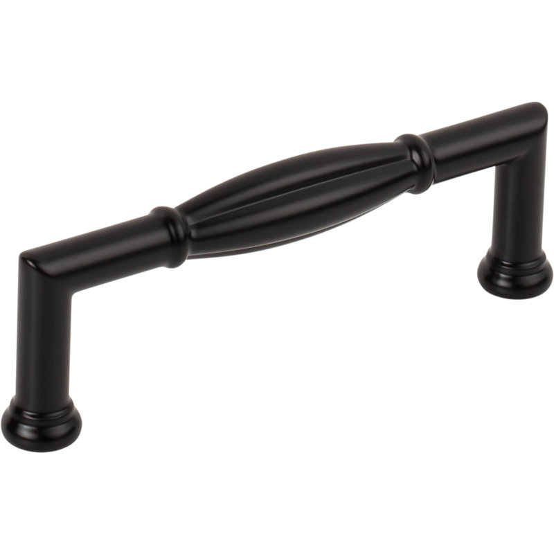 Southerland Bar Pull, Matte Black, 6 5/16"