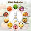 Heavy Duty Commercial Vegetable Chopper, Stainless Steel Aluminum Alloy Dicer with Replaceable Blades, Onion, Potato and French Fry Cutter for Home and Restaurant Kitchen-134200698-134200696