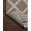 Tapis intérieur / extérieur géométrique naturel / ivoire Gillis-1313416276