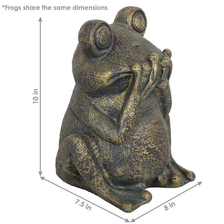 Thurston the Frog Garden Statue