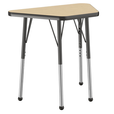 Trapezoid T-Mold Adjustable Height Activity Table