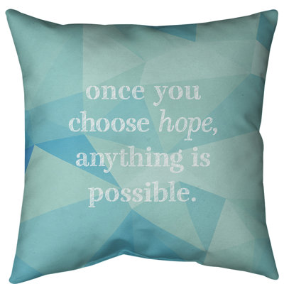 Reversible Throw Pillow