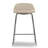 Vappu Upholstered Counter Stool with Metal Frame-1510983039