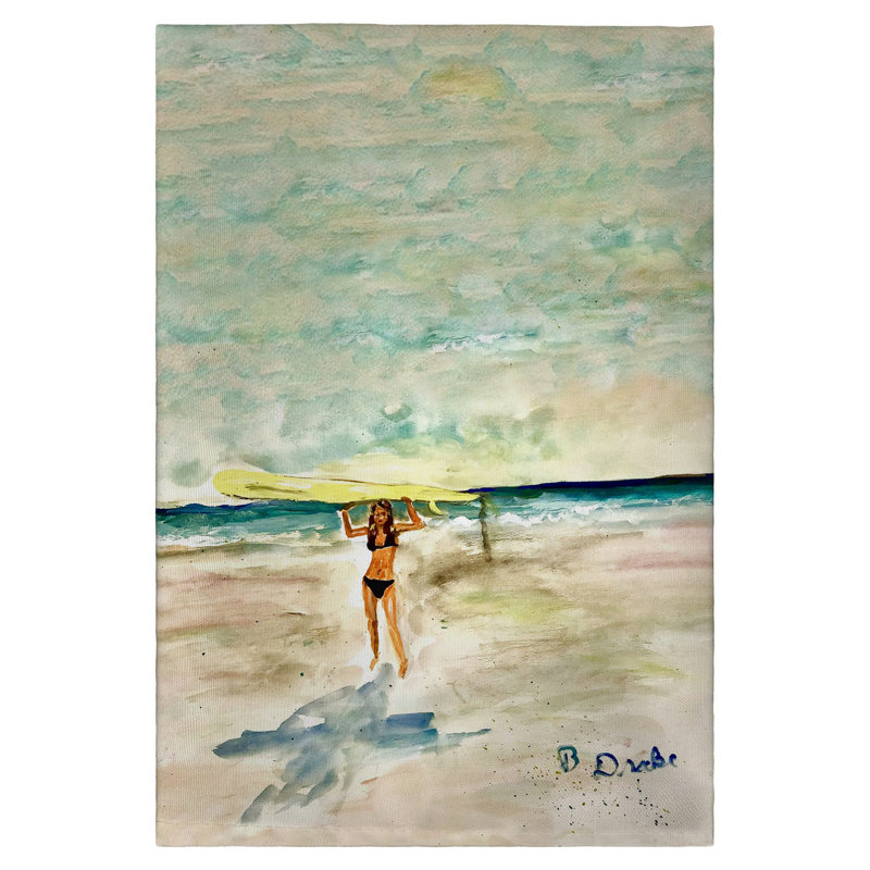 Serviette d'invité Surfer Girl II