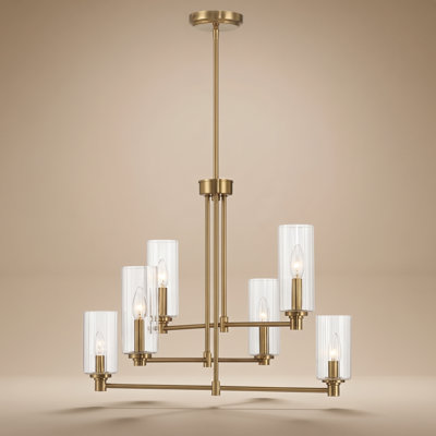 Timeless Modern Livingroom Six Lights Chandelier