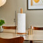 Wood Paper Towel Holder