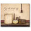 « the simple life », impression sur toile tendue