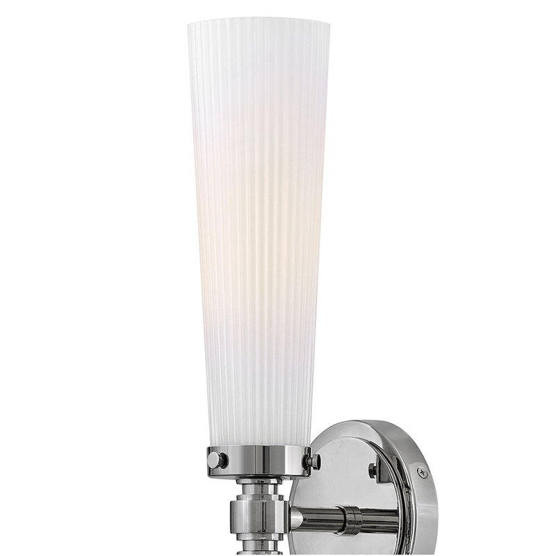 Hinkley Jude Bathroom Vanity Light, Polished Nickel