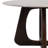 Round Coffee Table, Marble Top and Wood Legs, Perfect for any Living Room Table, 30"