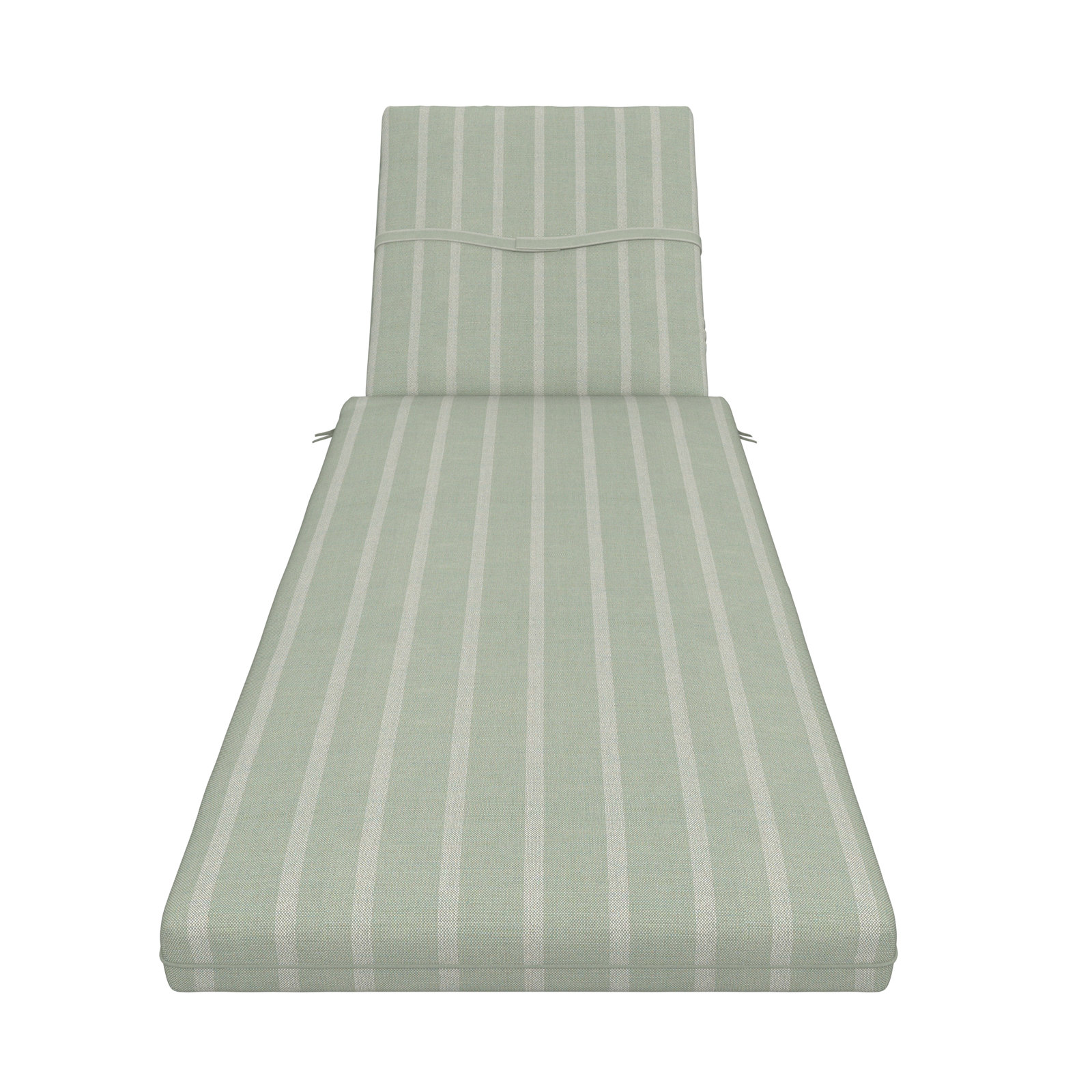 Amala 25" Sunbrella® Seat and Back Cushion, 25W x 76D, Unwind Rainwashed