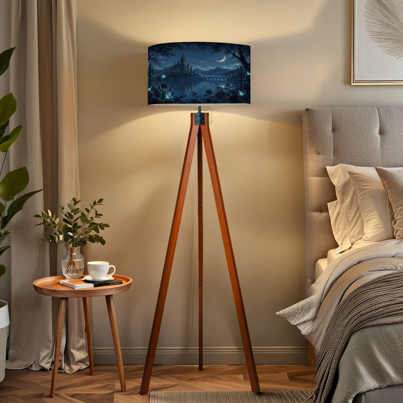  Lampe sur pied à trépied à DEL Mystical Castle