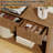 Modern Console Table With Shelf & Drawers-1473016940