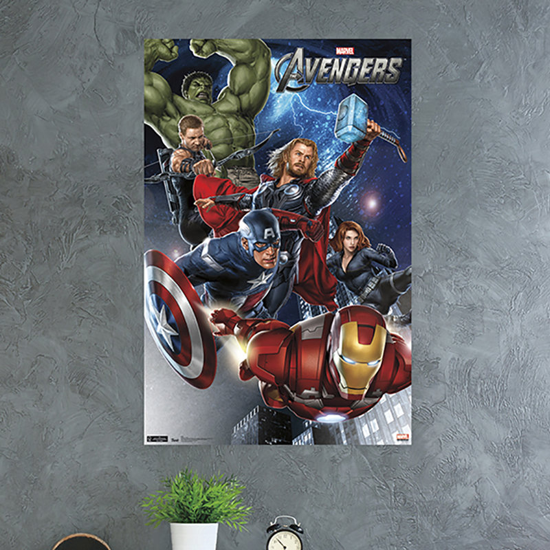 Impression sur papier avengers-group