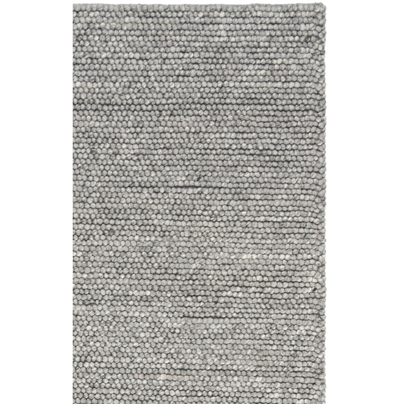 Tapis gris foncé en laine / coton tissé à la main Carisbrooke Lauren Ralph Lauren, Rectangulaire 2 pi x 3 pi