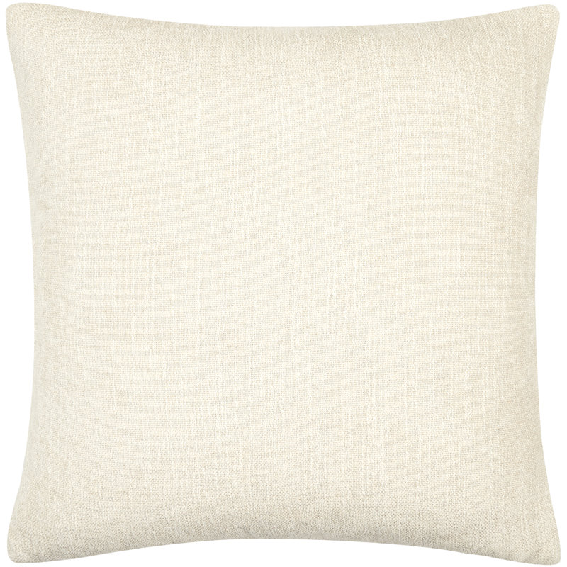 Zunaira Accent Throw Pillow Cover, Cream, 22"H x 22"W, Pillow Cover Only - No Insert