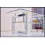 Table basse transparente en verre trempé