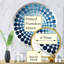 Miroir décoratif à spirales bleues et à spirale bleue MIR106189 C-95185681