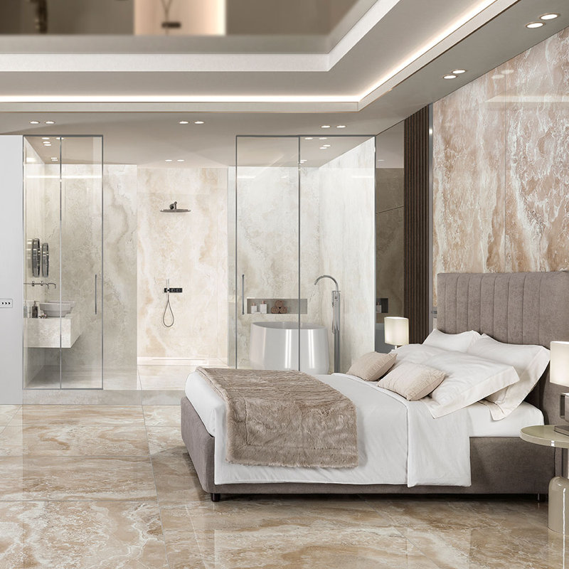 Onyx 24 x 48 champagne Eterna, Beige