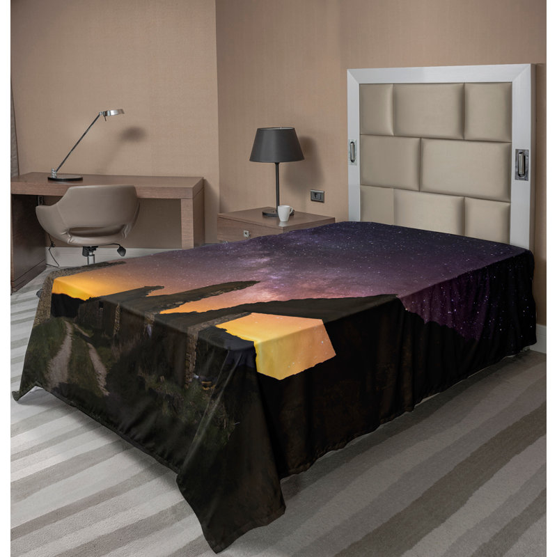 Drap antique Ambesonne, Drap plat pour lit simple
