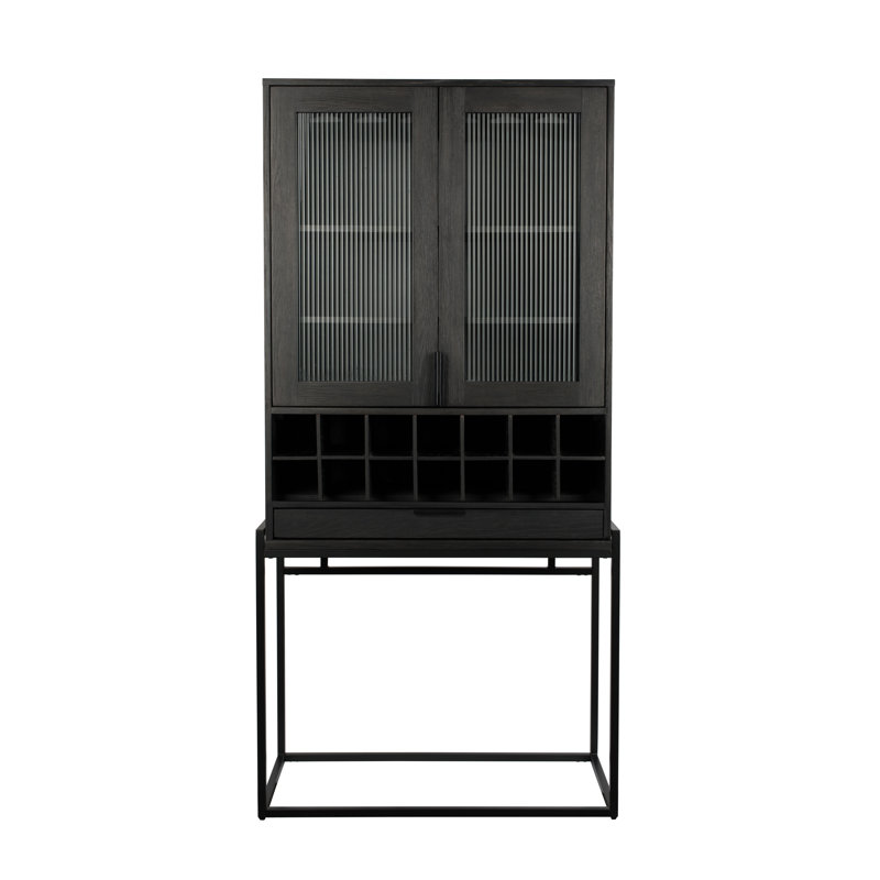 Travis Accent Cabinet, Black