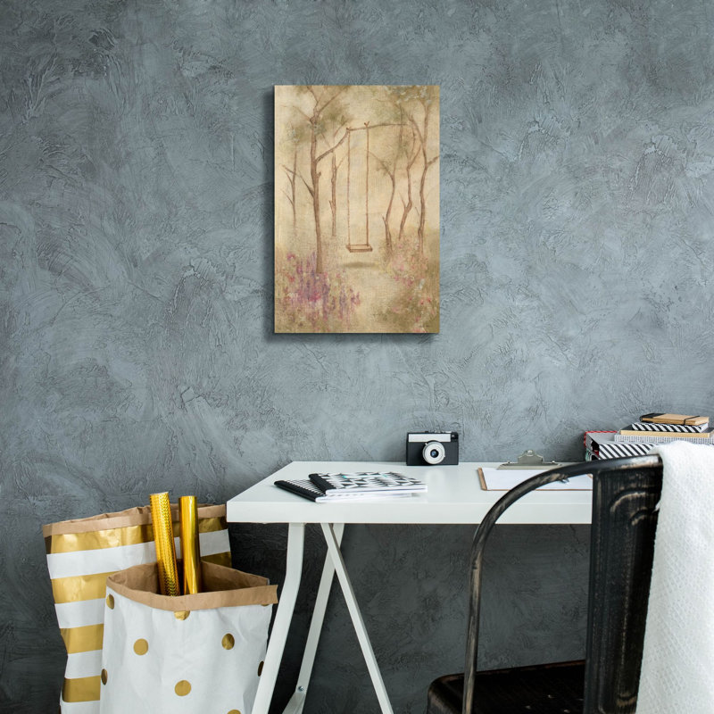 «The Swing Crop» par Cheri Blum, art mural sur toile, H 18 po x l 12 po x P 0,75 po