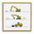 Metallic Gold Floater Frame