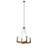 Witherspo 4 - Light Wood Dimmable Wagon Wheel Chandelier