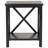 Paignt Solid Wood End Table-1573629251